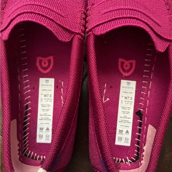 Rothy's the Driver in Raspberry - Picture 5 of 7